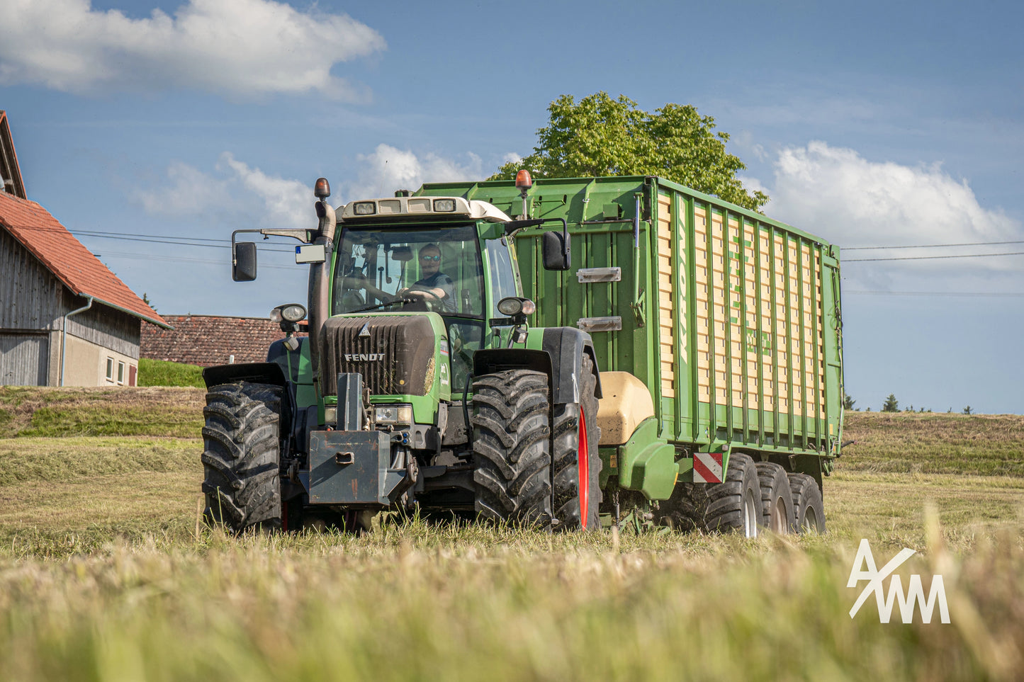 Grasernte – Klassiker mit Anhänger
