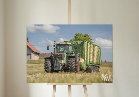 Grasernte – Klassiker mit Anhänger